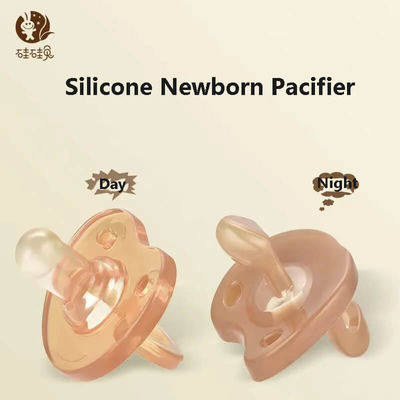 Pacifier младенца матери повседневности силикона ранга детского питания и силикона pacifier ночи супер мягкий жидкостный